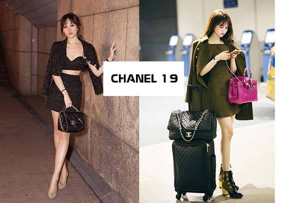 Túi Chanel 19 của Hariwon và Ngọc Trinh