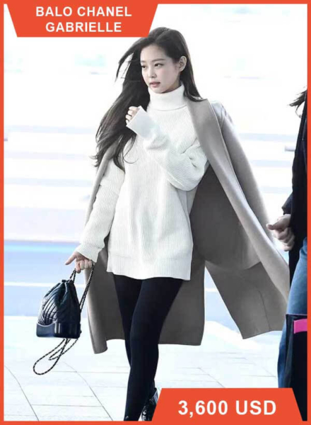 Balo Chanel Gabrielle của Jennie (Blackpink)