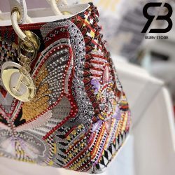 Túi Medium Dior D-Lite Bướm (Butterfly) 24cm Best Quality 99% Auth