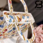 Túi Medium Dior D-Lite Hoa Vàng 24cm Best Quality 99% Auth
