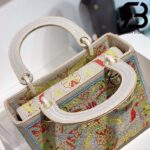 Túi Medium Dior D-Lite Xanh 24cm Best Quality 99% Auth