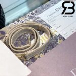Túi Medium Dior D-Lite Xanh 24cm Best Quality 99% Auth