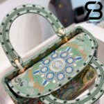 Túi Medium Dior D-Lite Xanh Matcha 24cm Best Quality 99% Auth