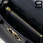 Túi Medium Dior St Honoré Tote Đen 25cm Best Quality 99% Auth