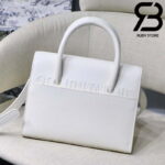 Túi Medium Dior St Honoré Tote Trắng 25cm Best Quality 99% Auth