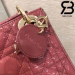 Túi Lady Dior Violet Pink 17cm Best Quality 99% Auth