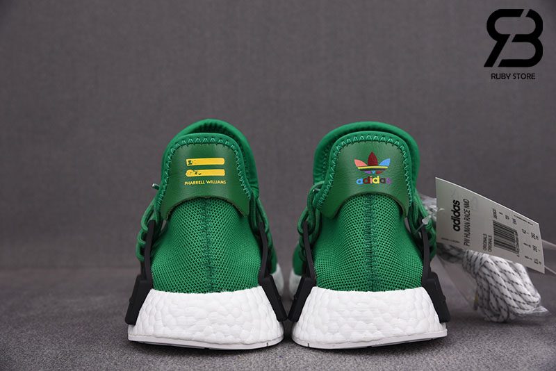 Giày adidas NMD R1 Pharrell HU Green Siêu Cấp