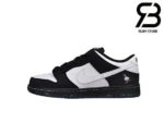 Giày Nike SB Dunk Low Staple Panda Pigeon Siêu Cấp