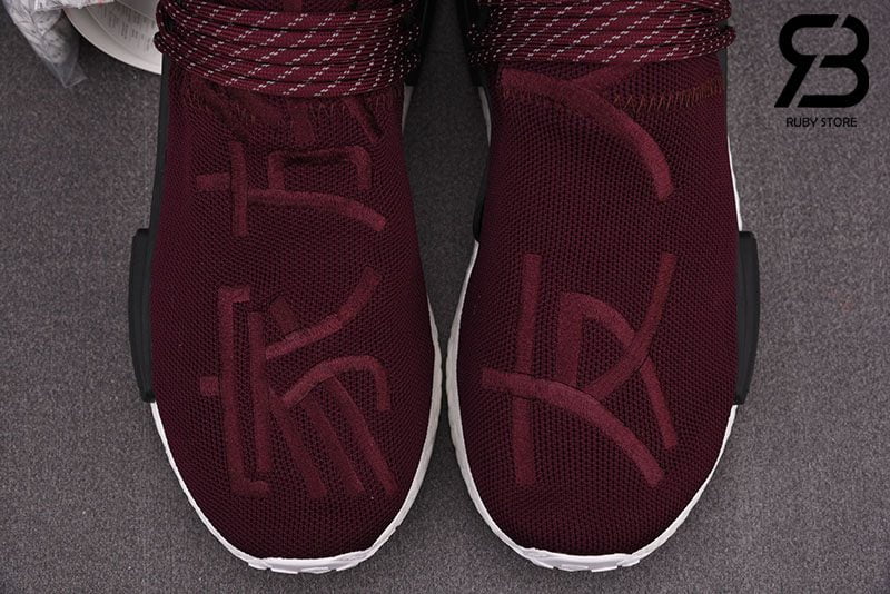 Giày adidas NMD R1 Pharrell HU Burgundy Siêu Cấp (Friends and Family)