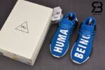 Giày NMD HU Pharrell Human Being Sharp Blue Siêu Cấp