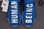 Giày NMD HU Pharrell Human Being Sharp Blue Siêu Cấp