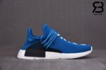 Giày NMD HU Pharrell Human Being Sharp Blue Siêu Cấp