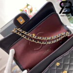 Túi Chanel Classic Gold Black Dê Cừu Best Quality Like Auth 99% - 25,5 CM