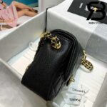 Túi Chanel Classic Flap Bag Đen Da Bê Best Quality Like Auth 99% - 20 CM