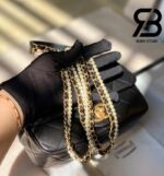 Túi Chanel Classic Flap Bag Đen Da Cừu Best Quality Like Auth 99% - 20 CM