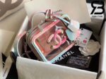 Túi Chanel Vanity Case Rainbow Hồng Best Quality Like Auth 99% - 19 CM