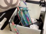 Túi Chanel Vanity Case Rainbow Xanh Lá Best Quality Like Auth 99% - 20 CM