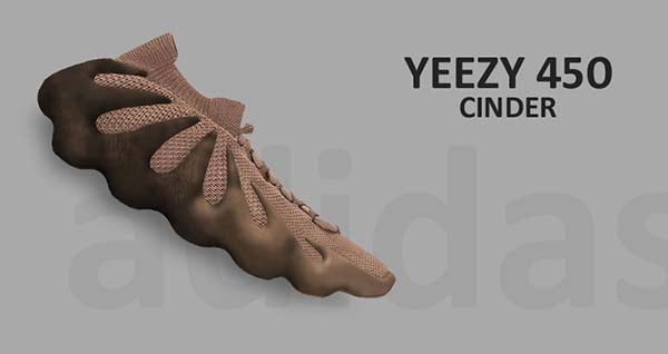 adidas Yeezy 450 Cinder
