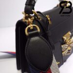 Túi Queen Margaret GG Đen Con Ong Siêu Cấp