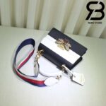 Túi Queen Margaret GG Trắng Xanh Con Ong Siêu Cấp