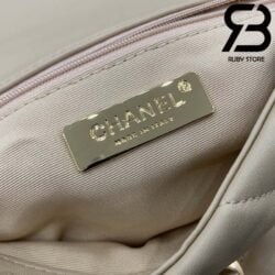 Túi Chanel 19 Flap Bag Nâu Nhạt Best Quality Like Auth 99% - 26 CM