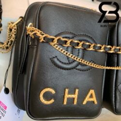 Túi Chanel Mini Camera Case AS2923 Bag Màu Đen Siêu Cấp