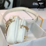 Túi Chanel Mini Camera Case AS2923 Bag Màu Trắng Siêu Cấp