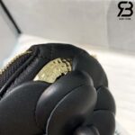 Túi Chanel Camellia Clutch With Chain Đen Black AP2121 Siêu Cấp