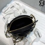Túi Chanel Camellia Clutch With Chain Đen Black AP2121 Siêu Cấp