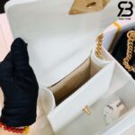 Túi Chanel Classic Retro Mini Boy Da CalfSkin Màu Trắng Best Quality - 16 CM