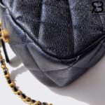 Túi Chanel Mini Camera Case AS2856 Đen Siêu Cấp