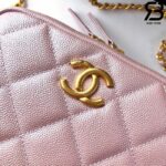 Túi Chanel Mini Camera Case AS2856 Hồng Siêu Cấp