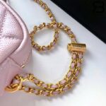 Túi Chanel Mini Camera Case AS2856 Hồng Siêu Cấp
