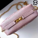 Túi Chanel Mini Camera Case AS2856 Hồng Siêu Cấp