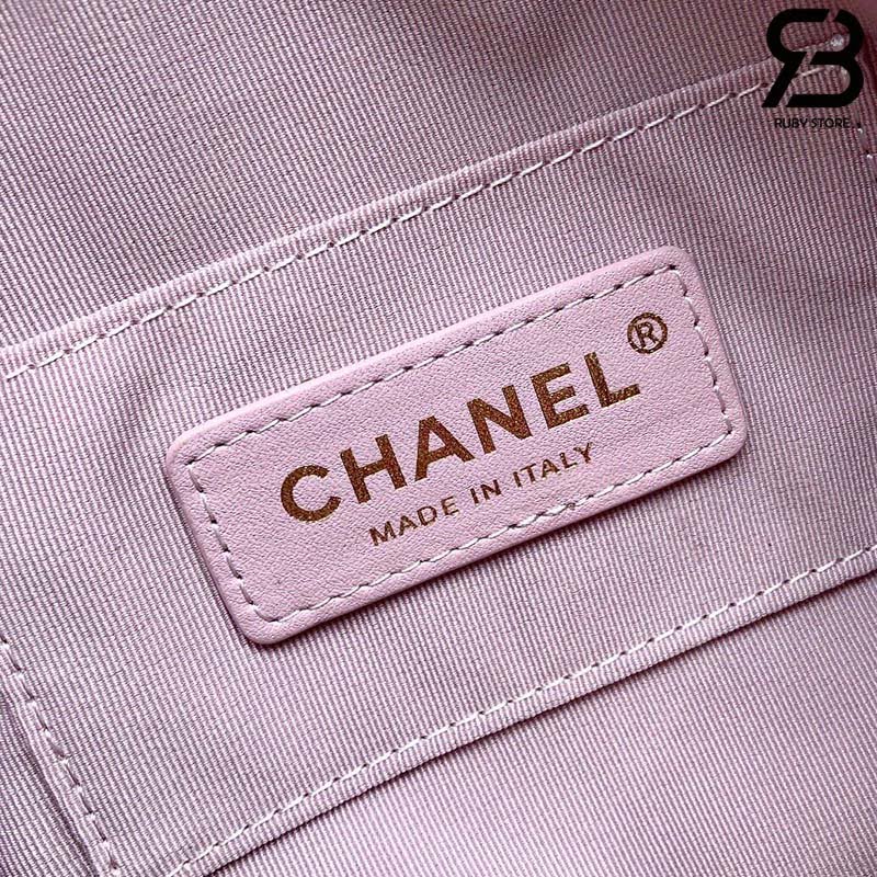 Túi Chanel Mini Camera Case AS2856 Hồng Siêu Cấp