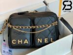 Túi Chanel Mini Camera Case AS2923 Bag Màu Đen Siêu Cấp