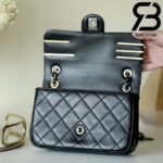 Túi Chanel Pearls Charms Small Flap Bag AS2979 Màu Đen Siêu Cấp