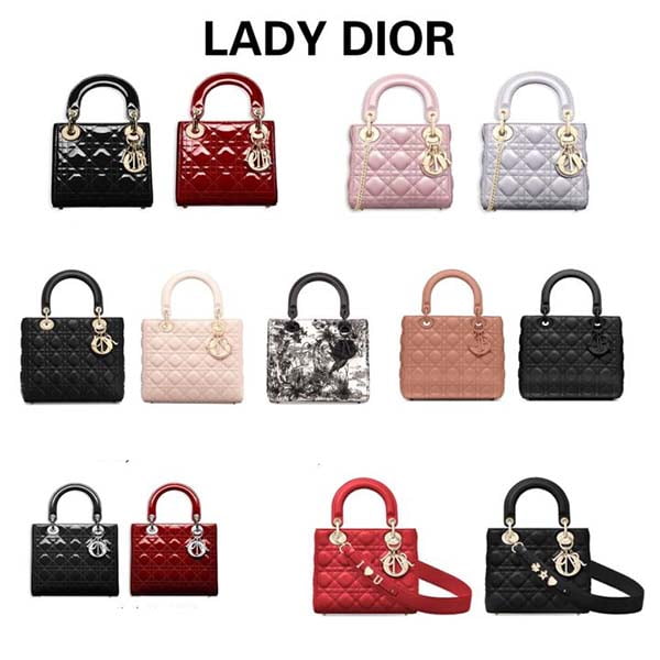 Túi Lady Dior thổ cẩm