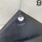 Túi YSL Envelope Small Bag Da Bê Hạt Đen Siêu Cấp