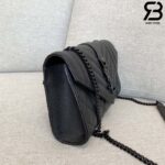 Túi YSL Envelope Small Bag Da Bê Hạt Đen Siêu Cấp