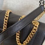 Túi YSL Envelope Small Bag Da Bê Hạt Vàng Gold Siêu Cấp