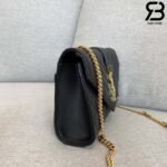 Túi YSL Envelope Small Bag Da Bê Hạt Vàng Gold Siêu Cấp