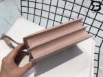Túi YSL Sunset Medium Da Bê Vân Cá Sấu Hồng Siêu Cấp