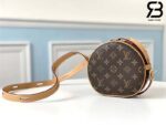 Túi LV Boite Chapeau Souple PM With Mickey Nâu Siêu Cấp