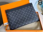Túi LV Discovery Pochette Monogram M62291 Xanh Siêu Cấp