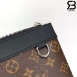 Túi LV Discovery Discovery Pochette Monogram Macassar Nâu Siêu Cấp