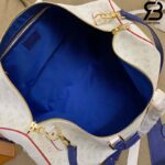 Túi LV Keepall x NBA Monogram Canvas Trắng 55Cm Best Quality