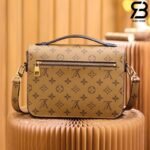 Túi LV Pochette Metis Monogram Reverse M44876 Nâu Best Quality