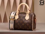 Túi LV Speedy Bandoulière 20 Monogram Nâu Dây Thêu Best Quality
