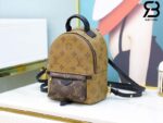 Ba Lô LV Palm Springs Mini Backpack Monogram Reverse Màu Nâu Best Quality